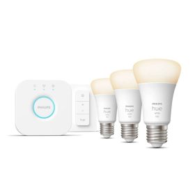   Hue E27 White 9.5W 3db szett led fényforrás Philips 8719514289130
