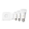 Hue E27 8W White Ambiance 3db szett led fényforrás Philips 8719514291232