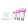 Hue E27 9W White And Color Ambiance 3db szett Philips 8719514291355