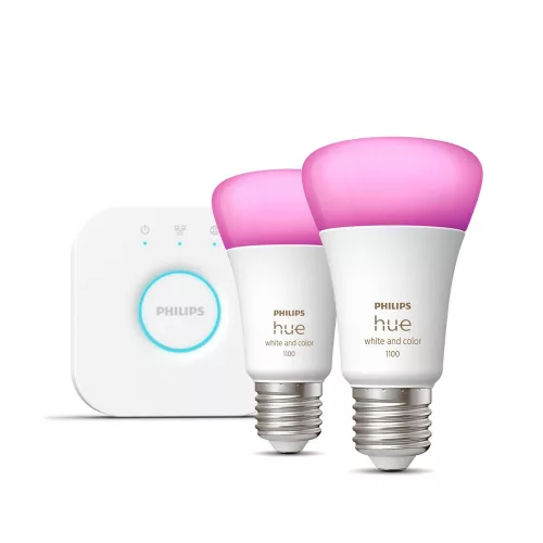 Hue E27 11W White And Color Ambiance kezdő csomag Philips-8719514291492