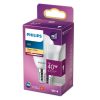 LED E14 5W 470lm 2700K fényforrás Philips 8719514309388