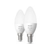 Hue E14 White 5.5W 2db szett led fényforrás Philips 8719514320628