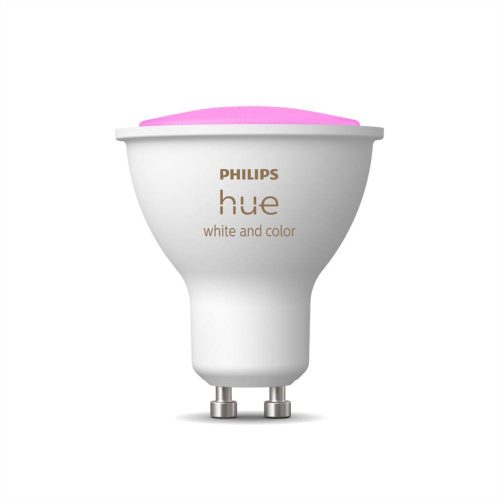 Hue GU10 4.3W White And Color Ambiance led fényforrás Philips 8719514339880