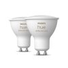 Hue GU10 4.3W White And Color Ambiance 2db szett Philips 8719514340084