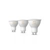 Hue GU10 4.2W White Ambiance Philips-8720169230095 3db szett led fényforrás