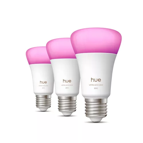  Hue E27 6W White And Color Ambiance Philips-8720169364424 3db szett 