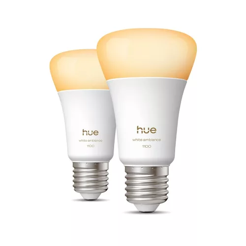  Hue E27 8W White Ambiance Philips-8720169364868 2db szett 