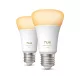  Hue E27 8W White Ambiance Philips-8720169364868 2db szett 