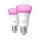  Hue E27 8W White And Color Ambiance Philips-8720169365735 2db szett 