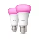  Hue E27 8W White And Color Ambiance Philips-8720169365735 2db szett 