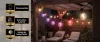 Festavia Hue Philips-8720169371477 kültéri fényfüzér 7m 10 led
