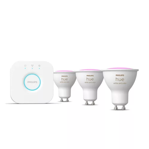 Hue GU10 4,2W White And Color Ambiance kezdő csomag Philips-8720169372177