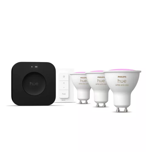  Hue GU10 5W White And Color Ambiance Philips-8720169374546 kezdőcsomag 