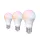 Hue E27 8W White And Color Ambiance 3db szett Philips-8721103055255