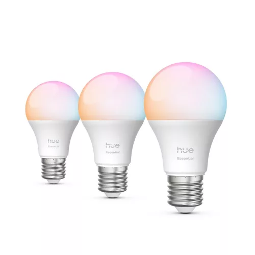 Hue E27 8W White And Color Ambiance 3db szett Philips-8721103055255