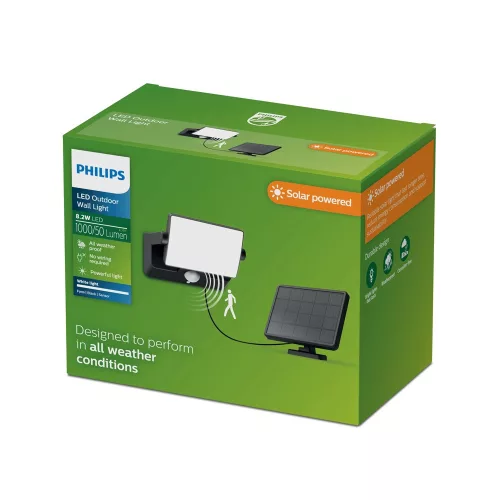 Fyns Philips-8721103105653 napelemes mozgásérzékelős reflektor