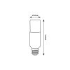 LED fényforrás E27 9W 3000K Rabalux 1487