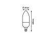 LED E14 8W 760lm 3000K Rabalux 1567 led fényforrás