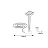 Ansoo Rabalux 77016 solar lámpa