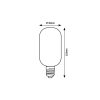 Filament LED Rabalux-79008 E27 4W 3000K 250lm