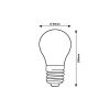 Filament LED Rabalux-79042 E27 8W 2700K 1050lm