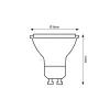 LED fényforrás Rabalux-79131 GU10 7W 3000K 1000lm