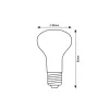 Filament LED Rabalux-79178 E14 4W 4000K 400lm