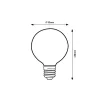 Filament LED Rabalux-79187 E27 12W 3000K 1521lm