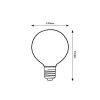 Filament LED Rabalux-79194 E27 7W 4000K 806lm