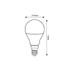 LED fényforrás Rabalux-79196 E14 5W 4000K 470lm