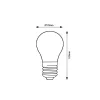 Filament LED Rabalux-79202 E27 18W 3000K 2452lm