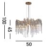 Heritage Searchlight-10425-5GO csillár