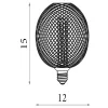 Wire Mesh Searchlight-16003GO led fényforrás