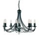 MAYPOLE Searchlight 6348-8BK csillár