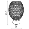Mila Searchlight-67008AB asztali lámpa