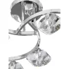 Sculptured Ice II Searchlight-8086-6CC mennyezeti lámpa
