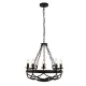 Cartwheel III Searchlight-8905-5BK csillár