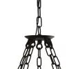 Cartwheel III Searchlight-8905-5BK csillár