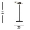 Space Searchlight-EU32802BK asztali lámpa