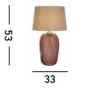 Amethyst Searchlight-EU44652PI asztali lámpa