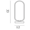 Liner Searchlight-EU5711CC asztali lámpa