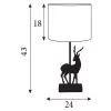 Deer Searchlight-EU60436SI asztali lámpa
