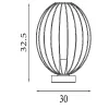 Rondo Searchlight-EU60828BK asztali lámpa