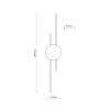Java LED TK-1367 fali lámpa