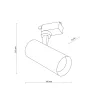 Tracer LED TK-18180 sínrendszeres spotfej