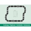Highway autópálya elemek 24db Waytoplay WP01