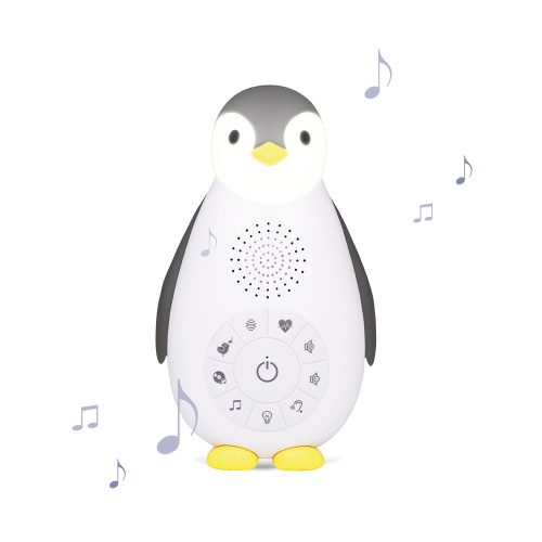Zoe pingvin vezeték nélküli music box és éjszakai fény Zazu ZA-ZOE-01