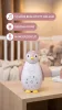 Zoe rózsaszín pingvin vezeték nélküli music box és éjszakai fény Zazu ZA-ZOE-03