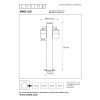 Arne-Led Lucide-14867-10-12 kültéri állólámpa