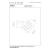 Almelo Lucide-21234-01-30 fali lámpa